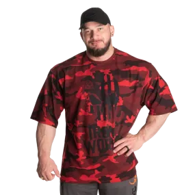 GASP Thermal Skull Tee Red Camo