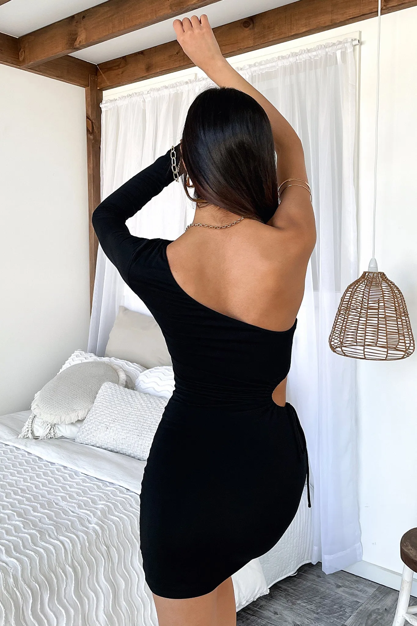 Gloss Dress - Black