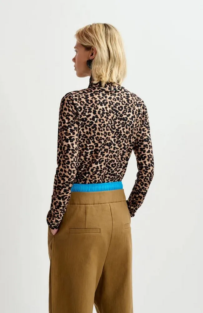 Going Printed Turtleneck