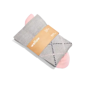 Gray Twist Argyle - 3 pack