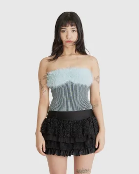 Hairy Knit Top