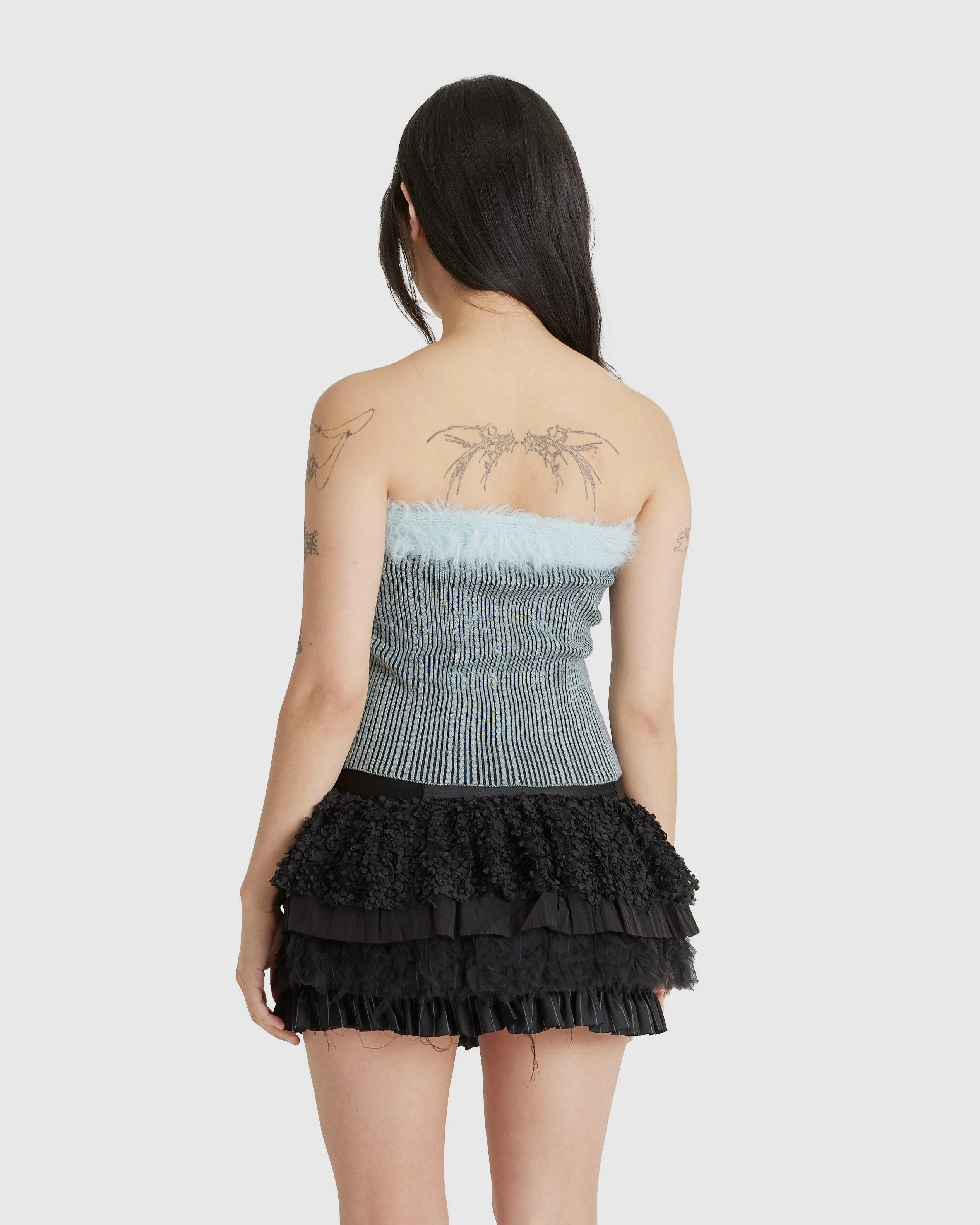 Hairy Knit Top