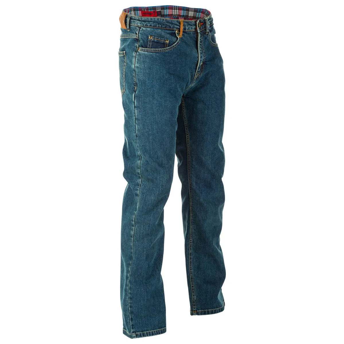 Highway 21 Blockhouse Mens Motorcycle Riding Tall Jeans