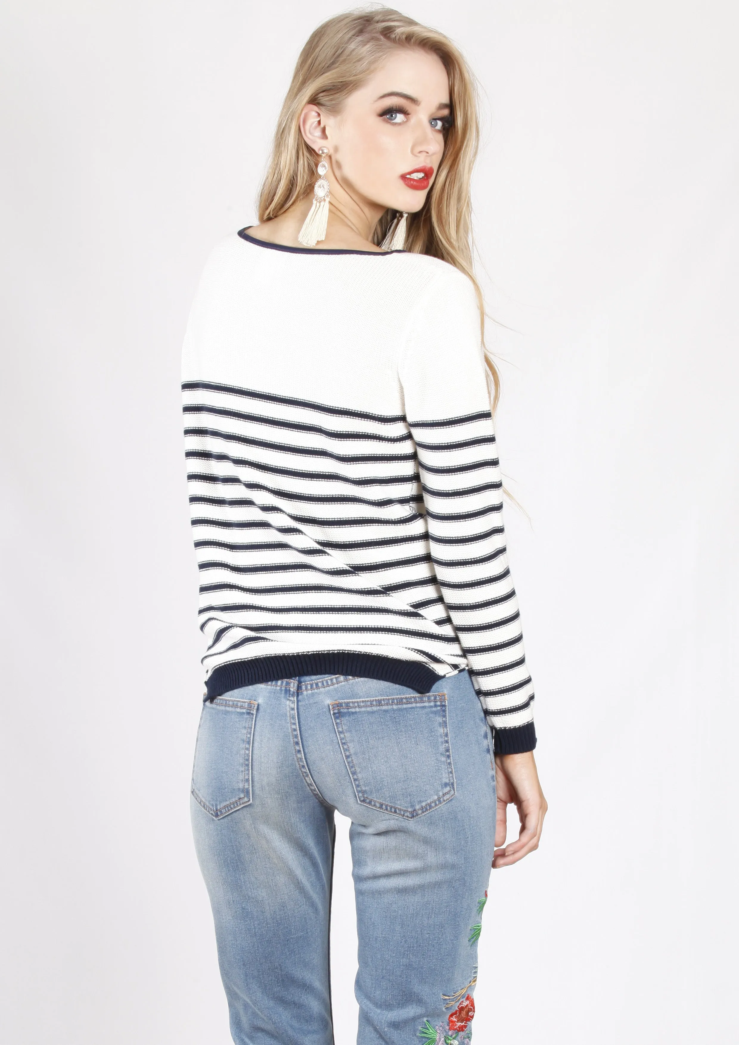 HW31128-1SS Basic Long Sleeve Striped Knit (Pack)
