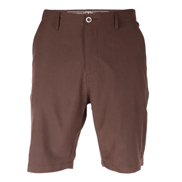 Hybrid Shorts  by Dixxon Flannel Co.- Brown