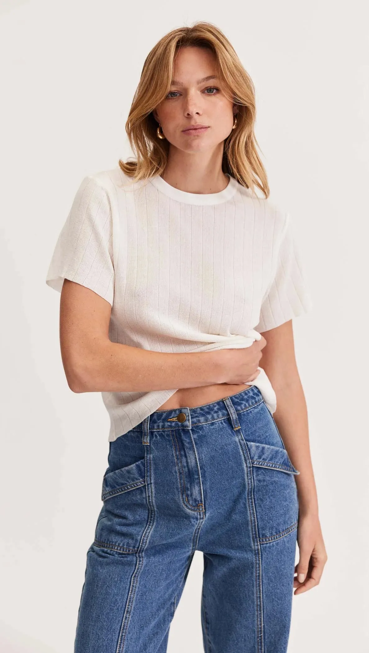 Idol Fine Knit Tee