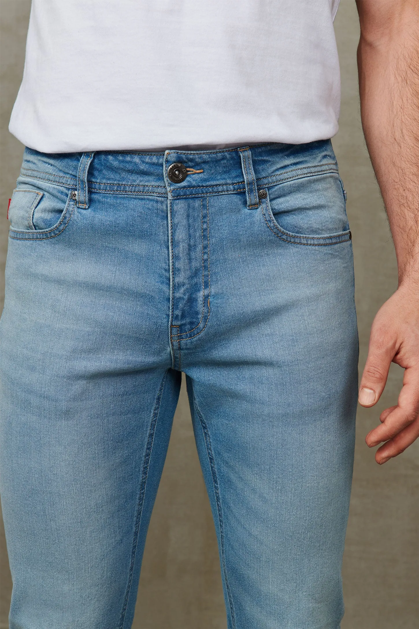 Jeans 5 poches, coupe régulière, 30'' - Homme