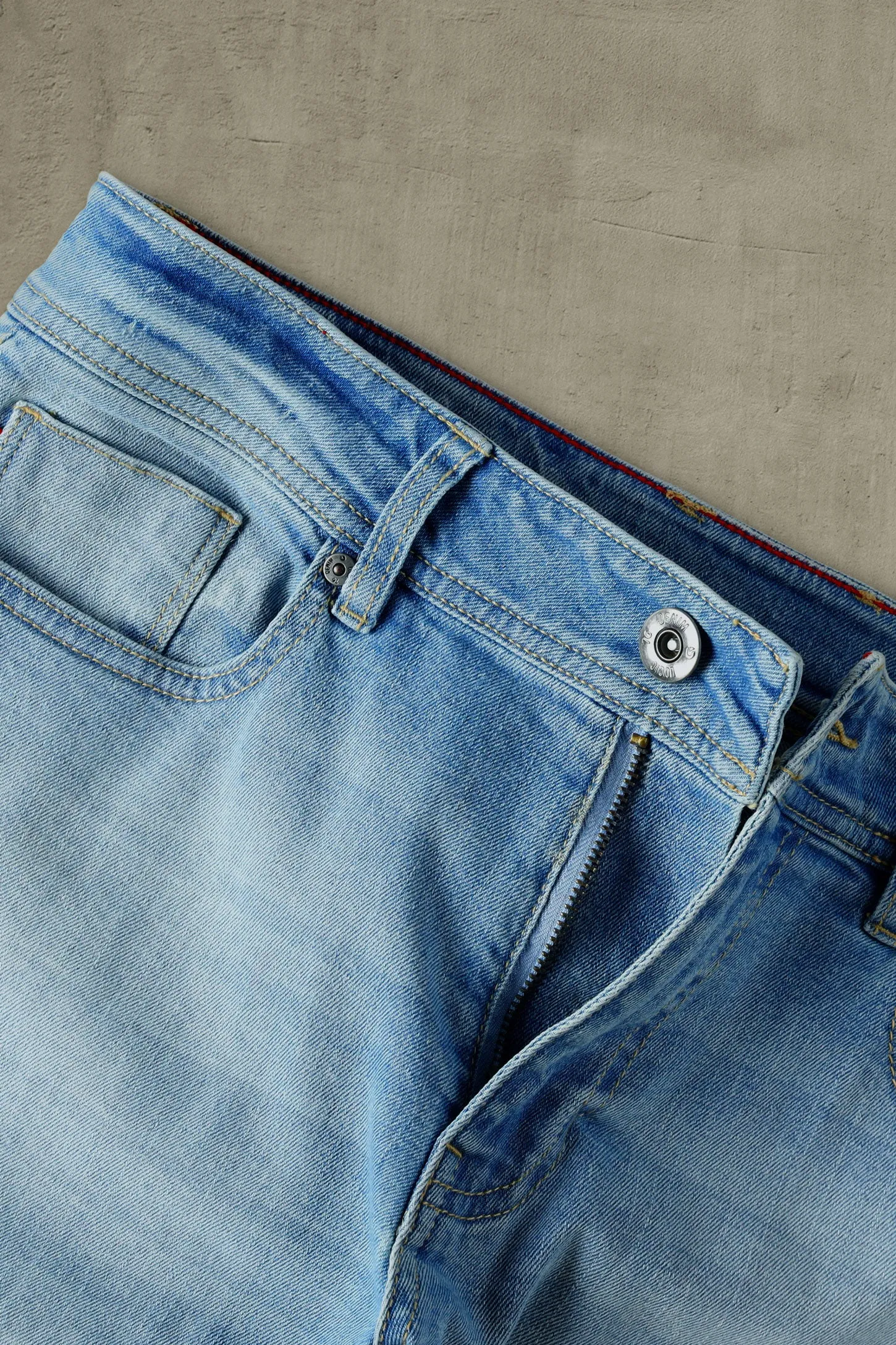 Jeans 5 poches, coupe régulière, 30'' - Homme