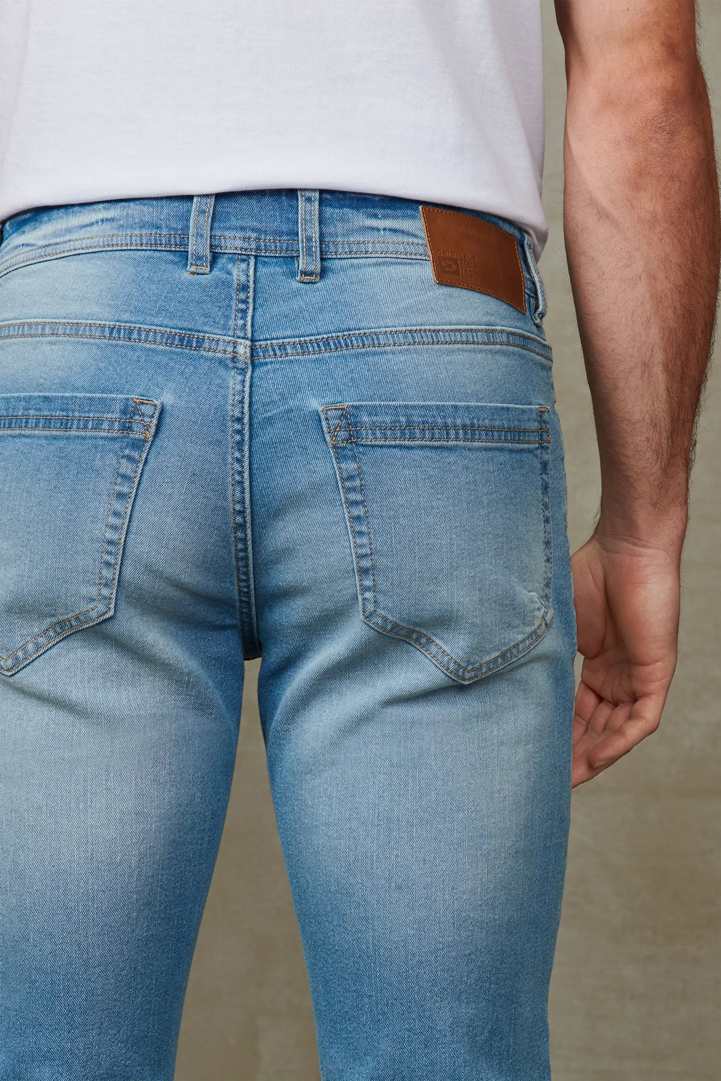 Jeans 5 poches, coupe régulière, 30'' - Homme