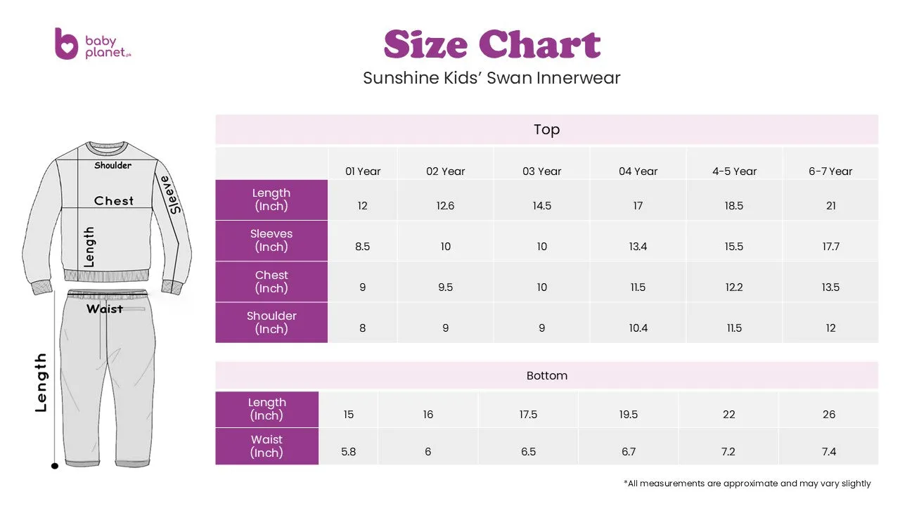 Kids Rib Innerwear Yellow Sw - Sunshine