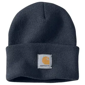 Knit Cuffed Beanie - Navy