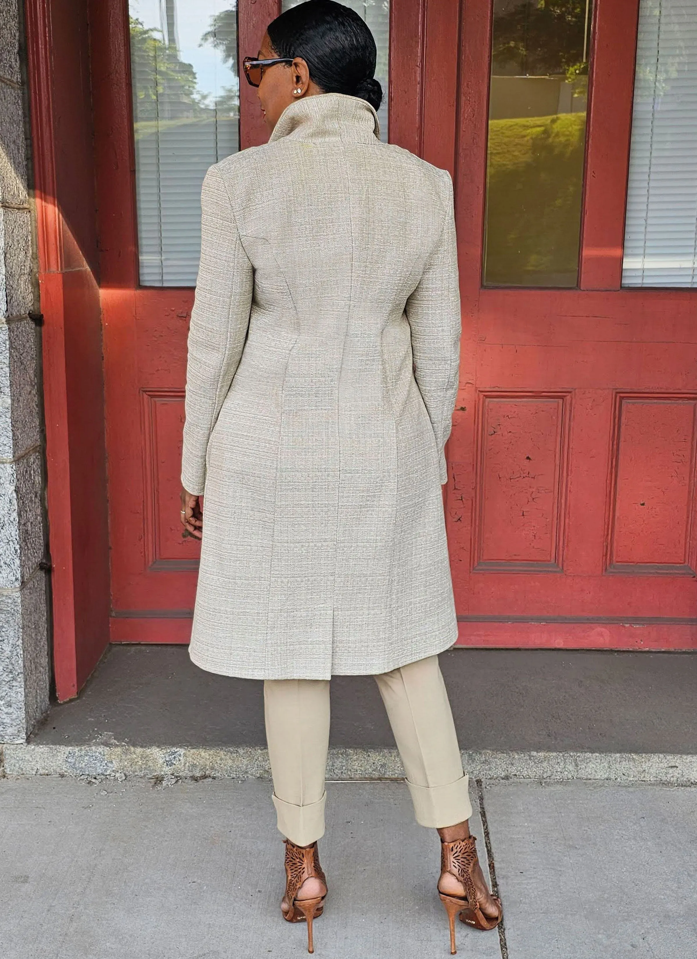 Know Me sewing pattern KM2103 Misses' Lined Coat by Beaute' J'Adore