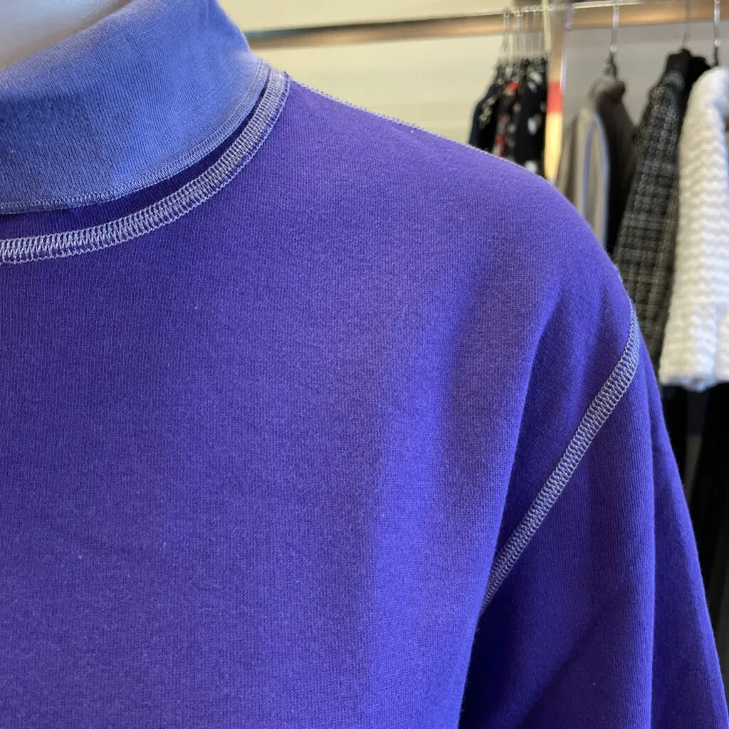 Lands End reversible turtleneck L