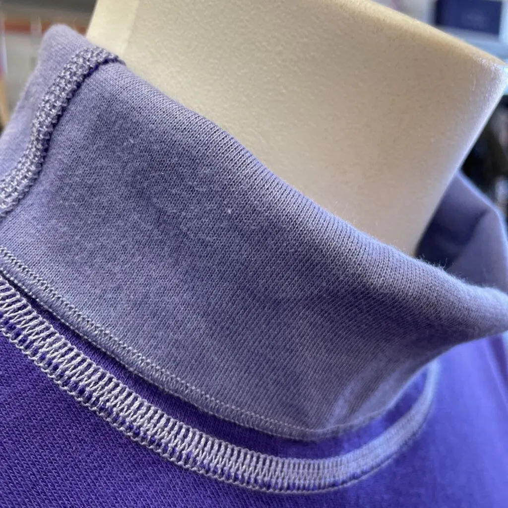 Lands End reversible turtleneck L