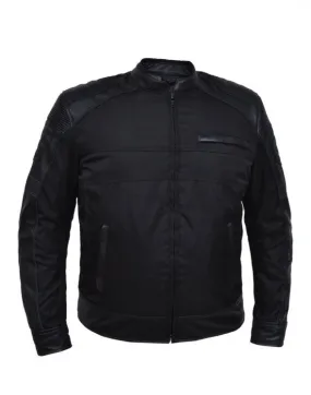 Leather & Textile Jacket