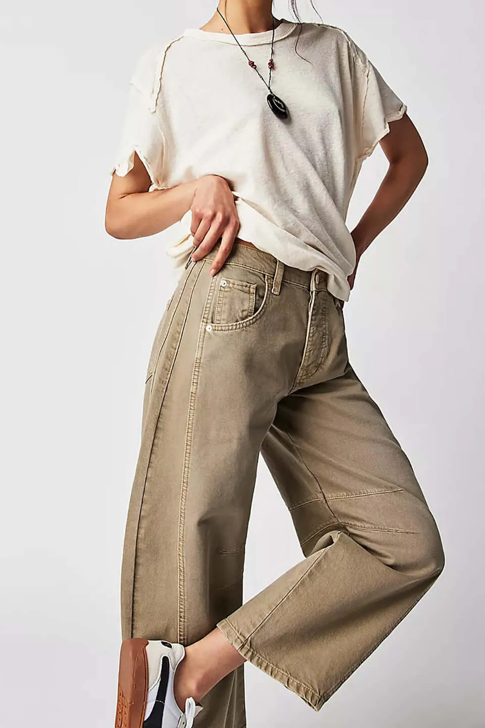 Low Waist Wide-leg Loose Jeans