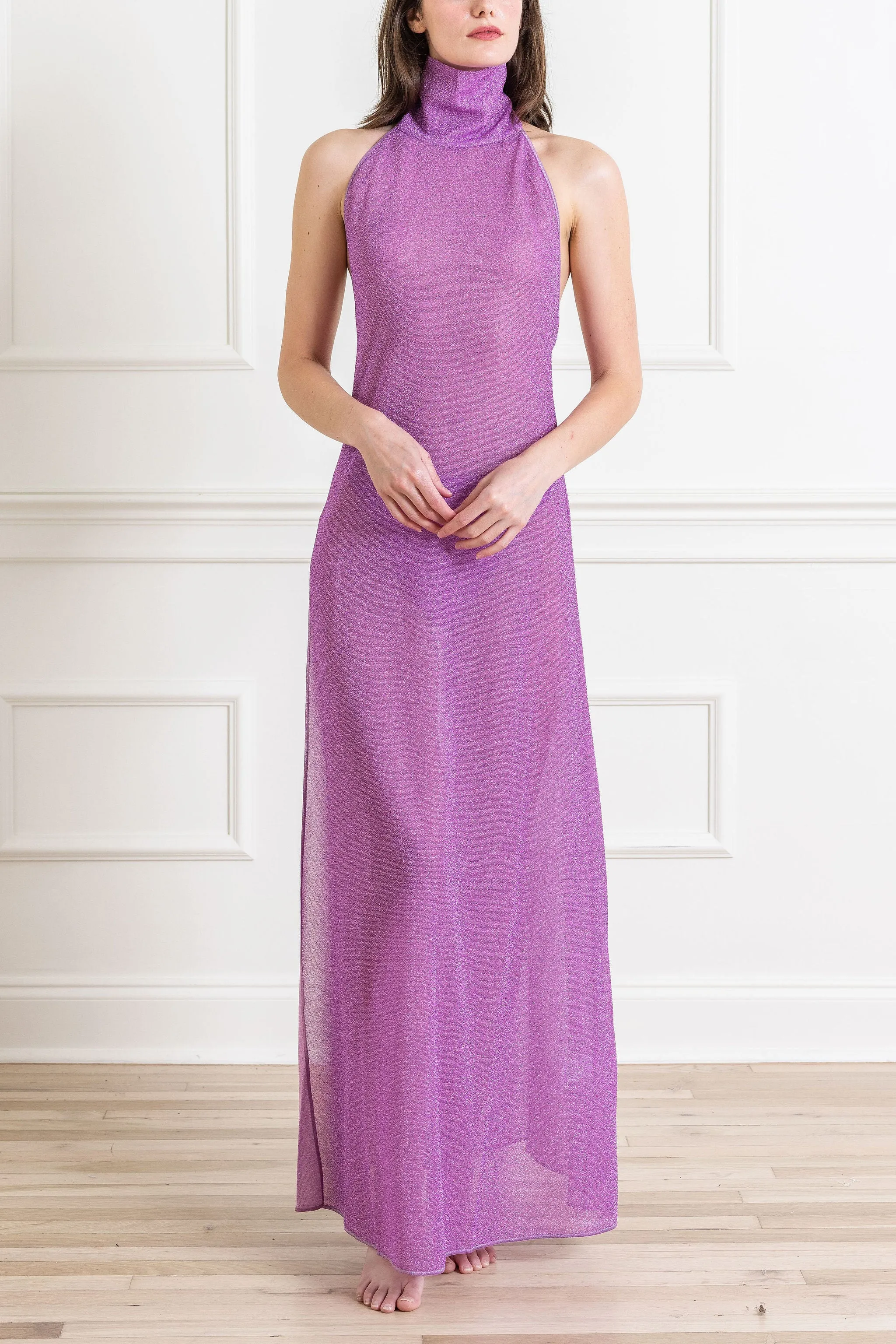 Lumière Turtleneck Dress