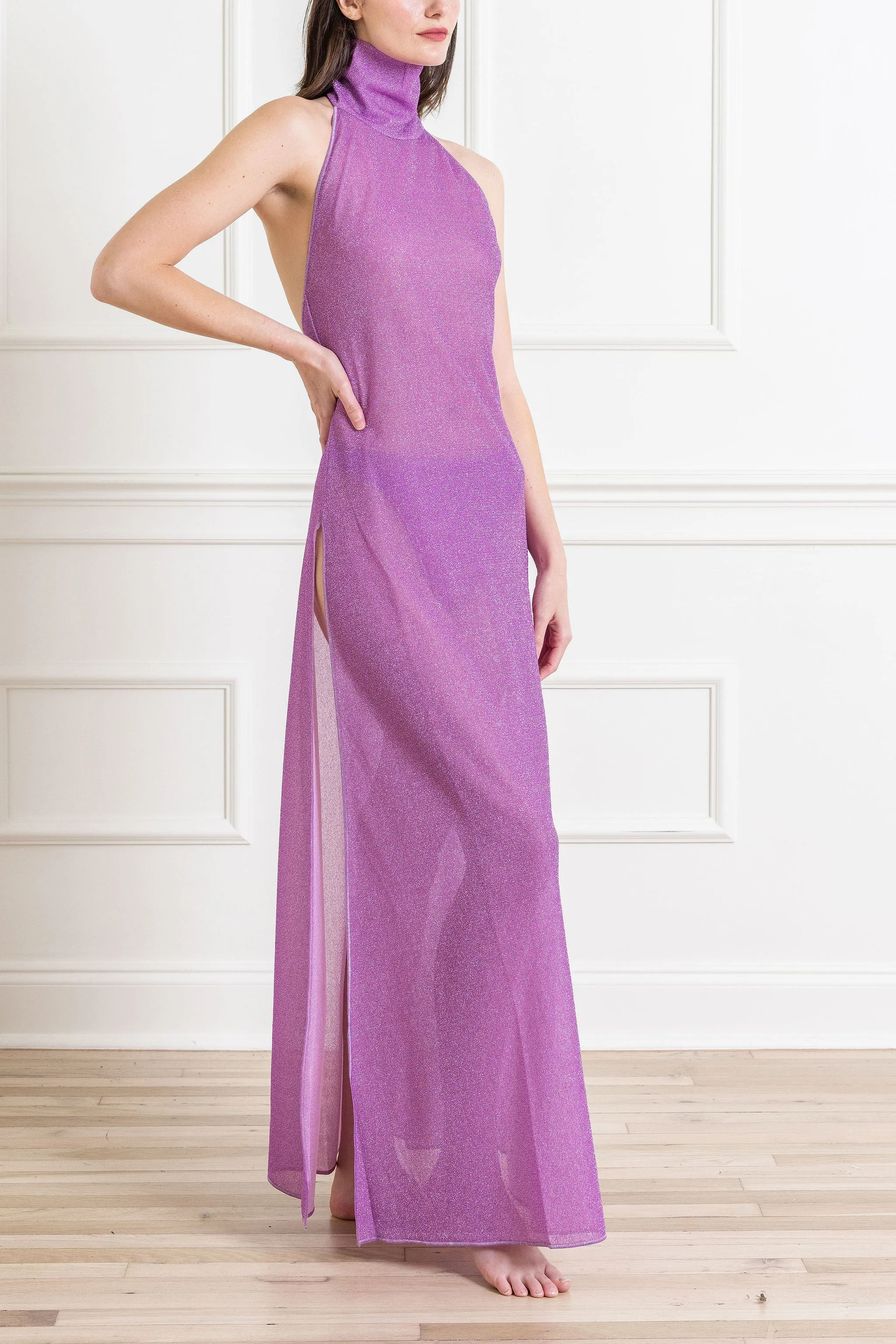 Lumière Turtleneck Dress