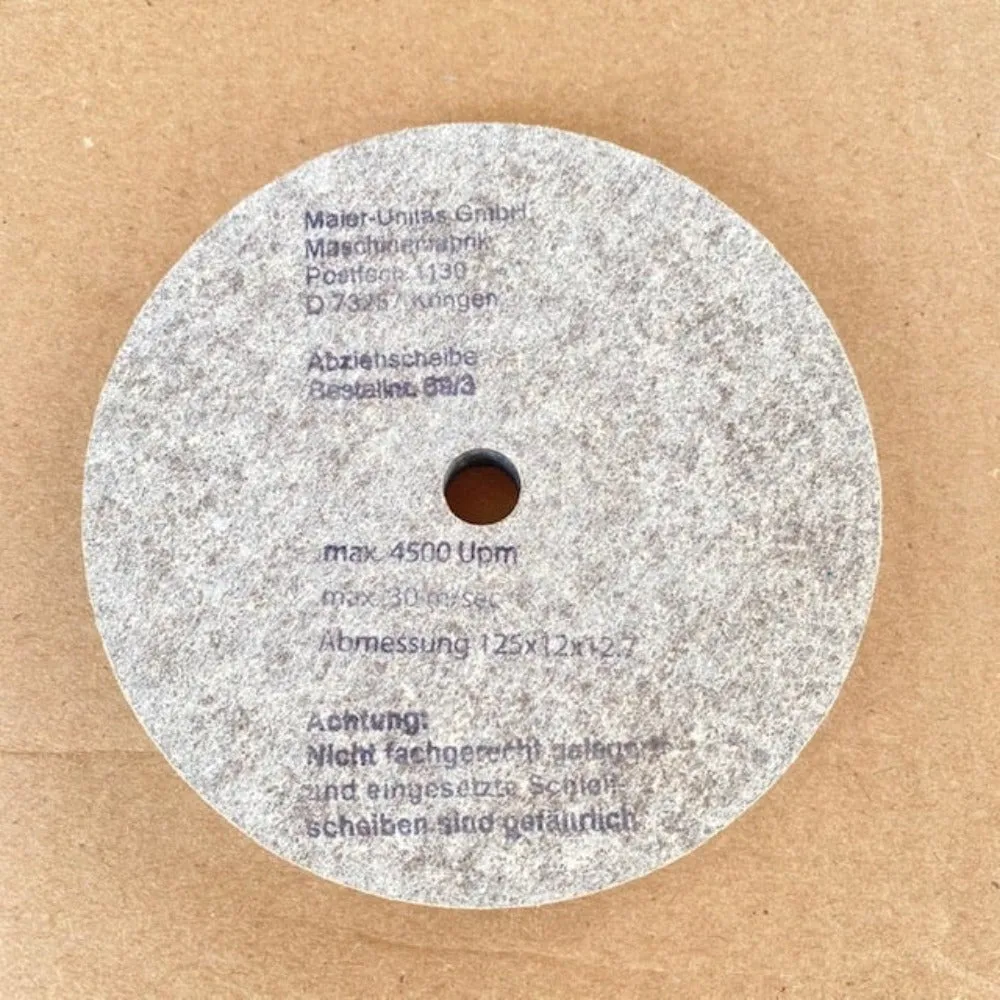 MAIER Dress Wheel Model: 111. Type 69/3