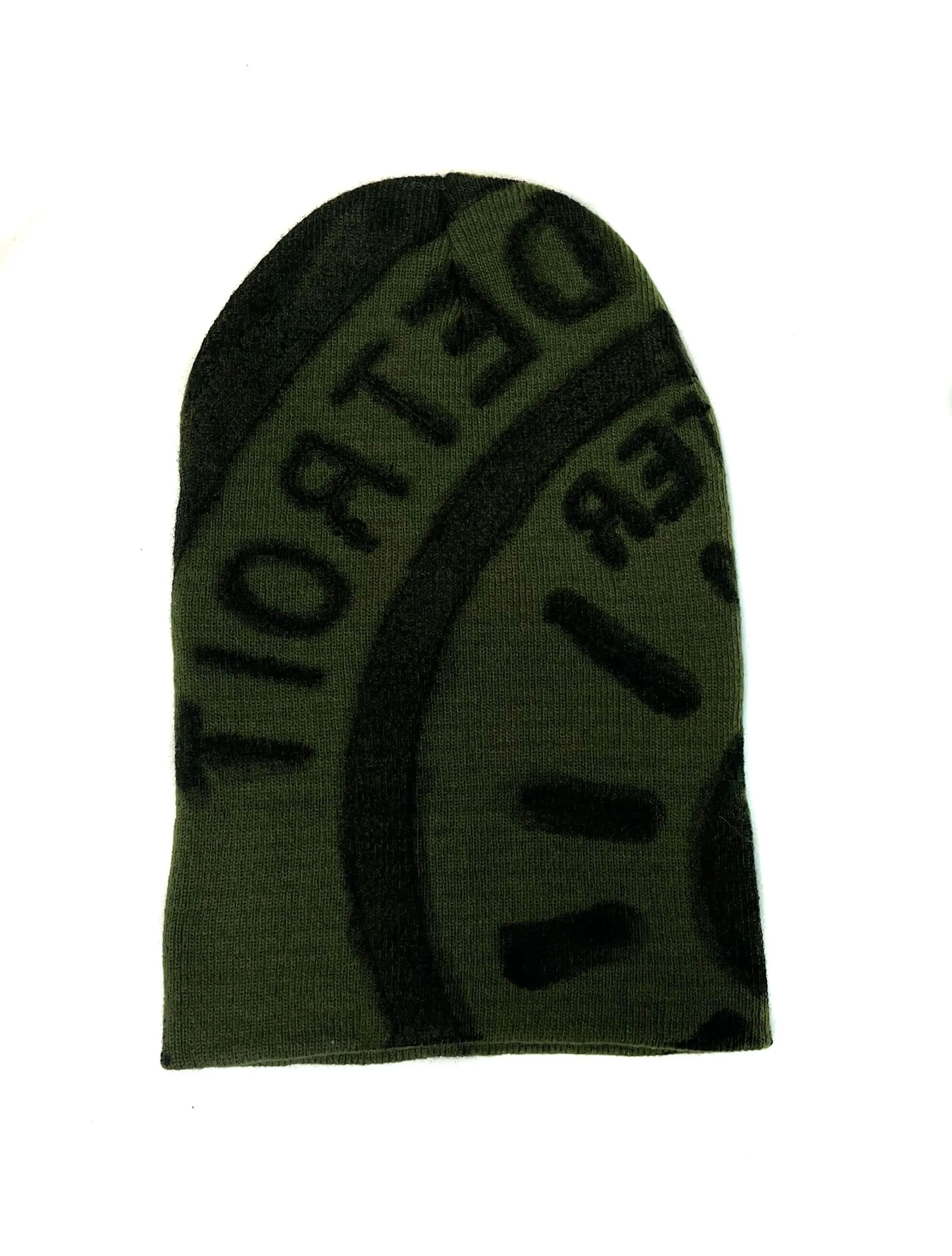 Manhole Cover Beanie, Spirit of Detroit - Choose Maroon or Olive Drab