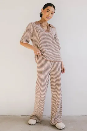 Matilda Striped Knit Top