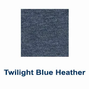 Middlebury Panther Cuff Knit Hat (Heather Twilight Blue)