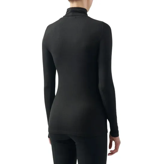 MODAL RIB LONG SLEEVE TURTLENECK
