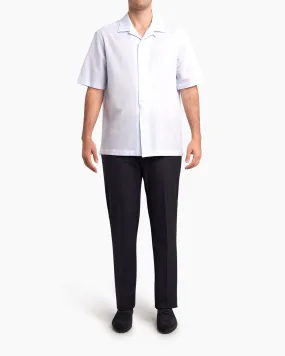 Navy Cotton Slim Chinos