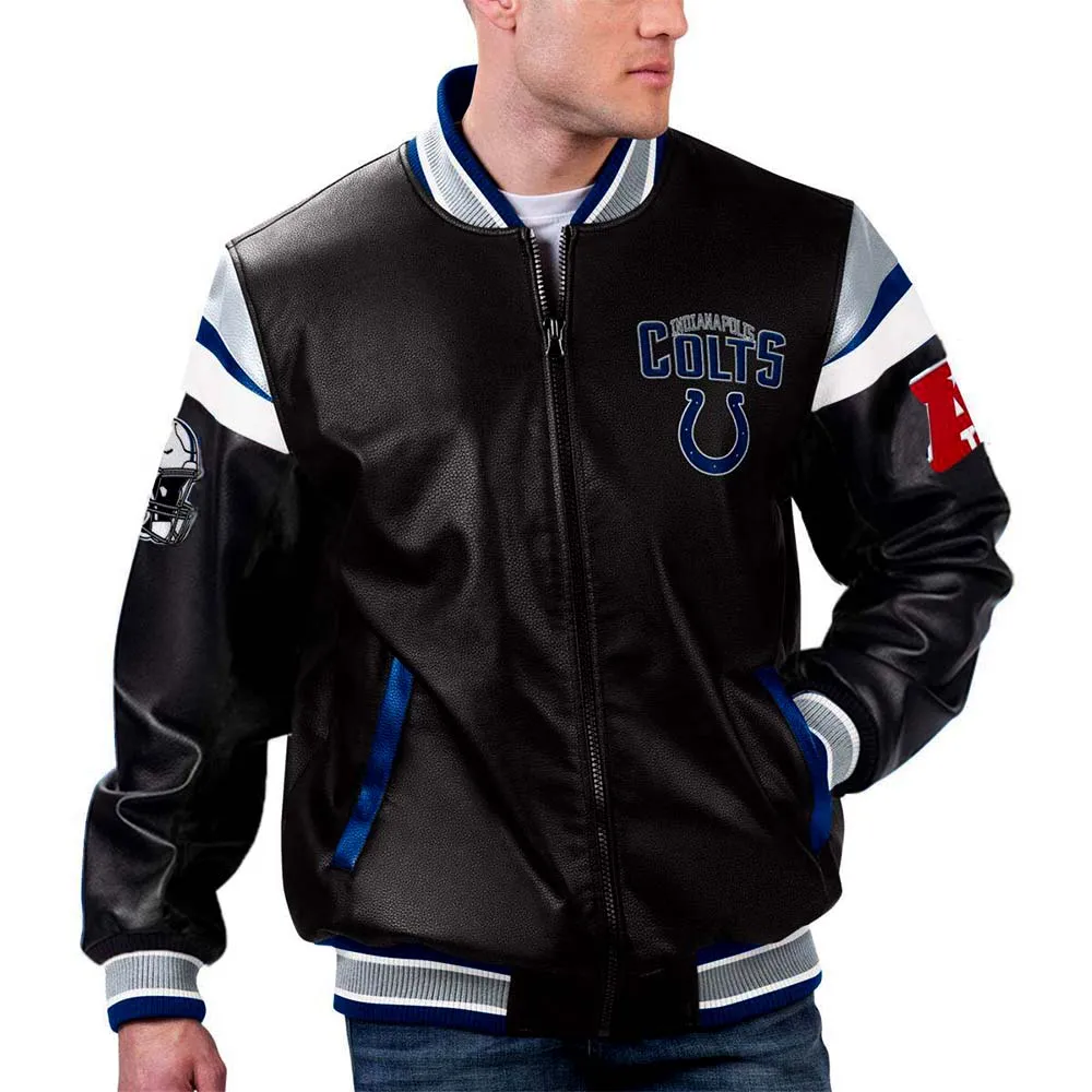 NFL Indianapolis Colts Leather Jacket