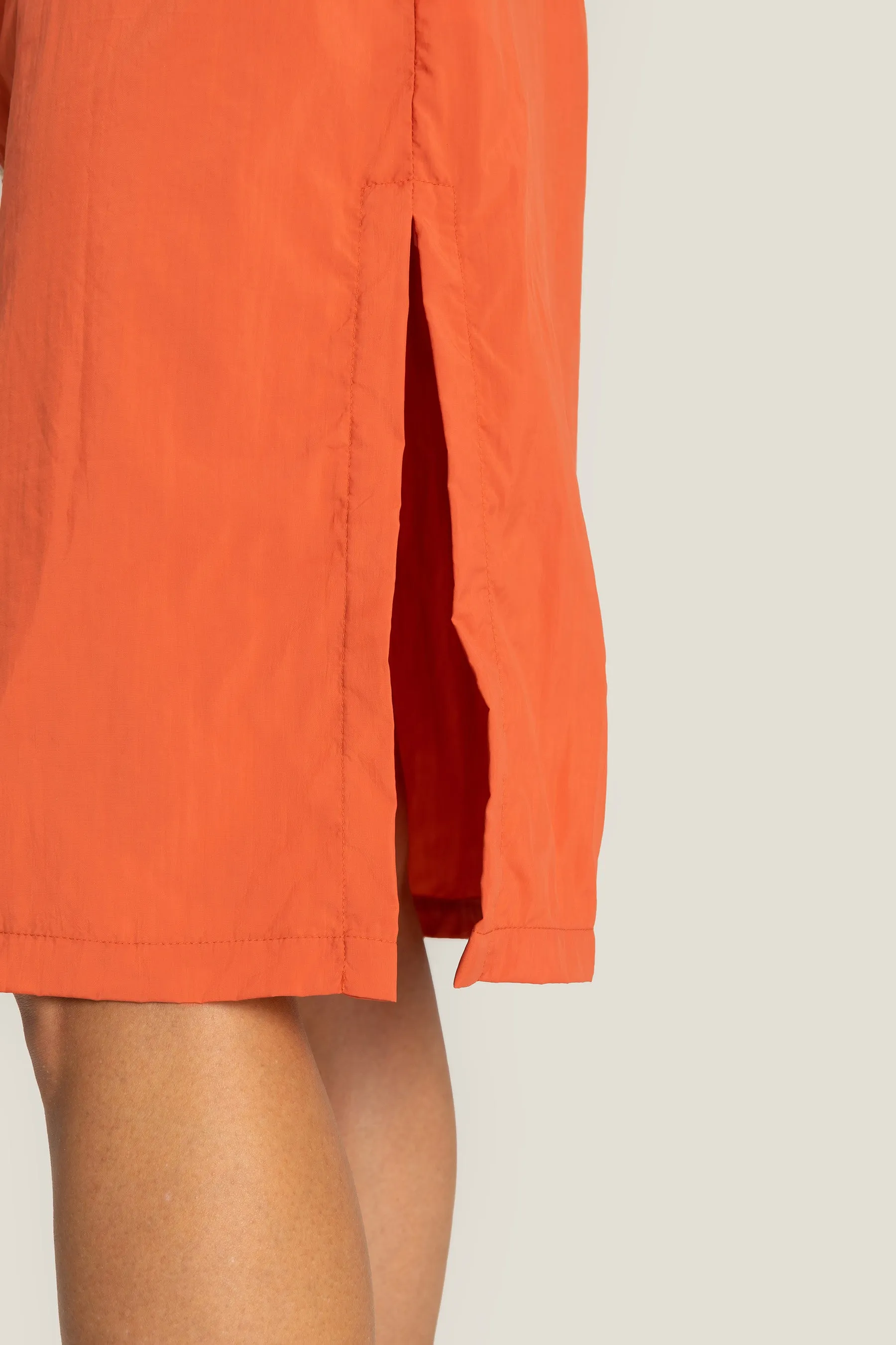 Nylon Tech Midi Dress