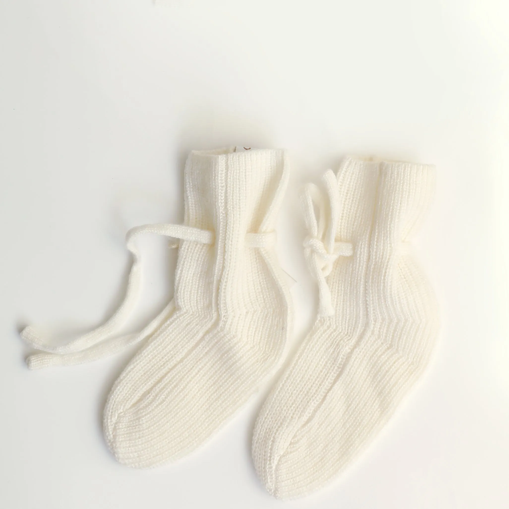 Off White Knit Top & Pants 3 Pc Set
