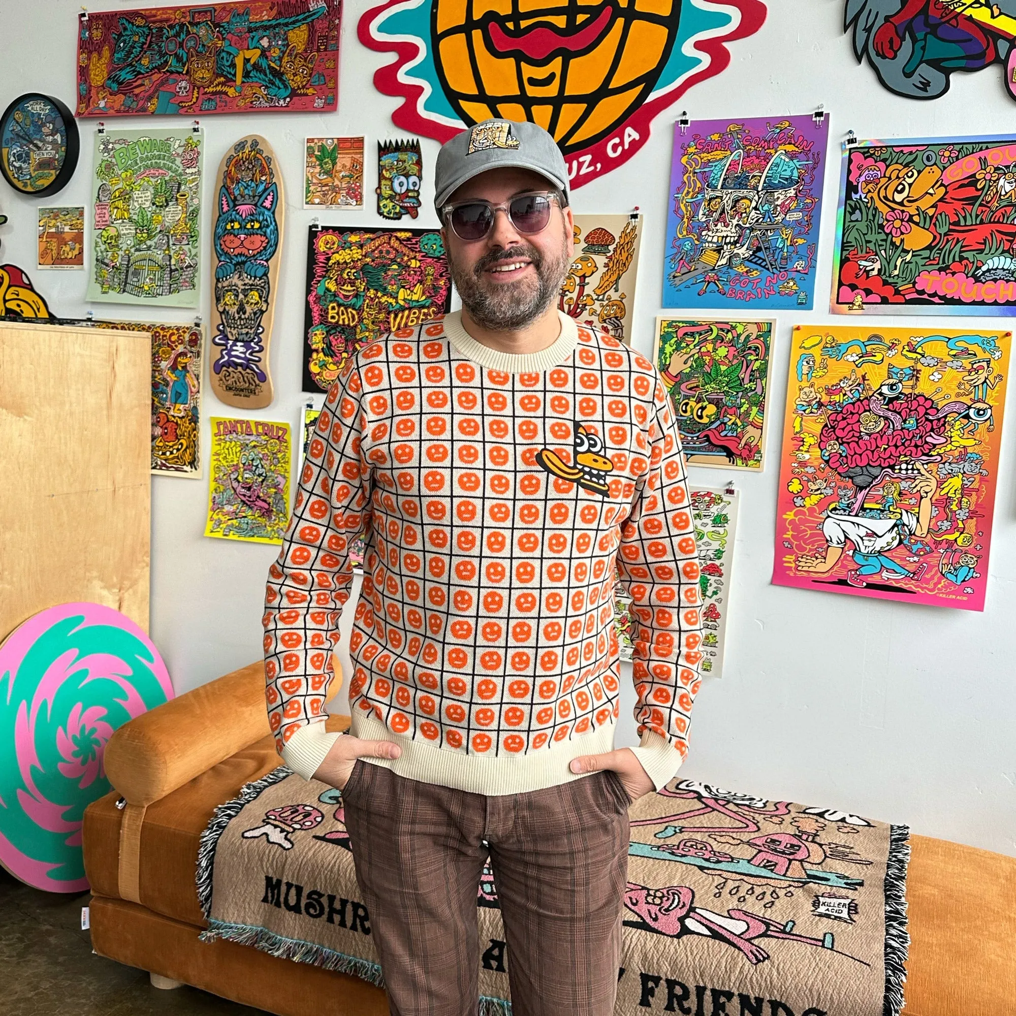 Orange Sunshine Sweater