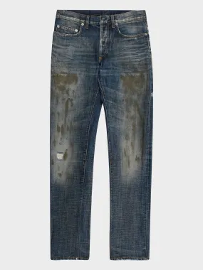 Paint Splatter Denim