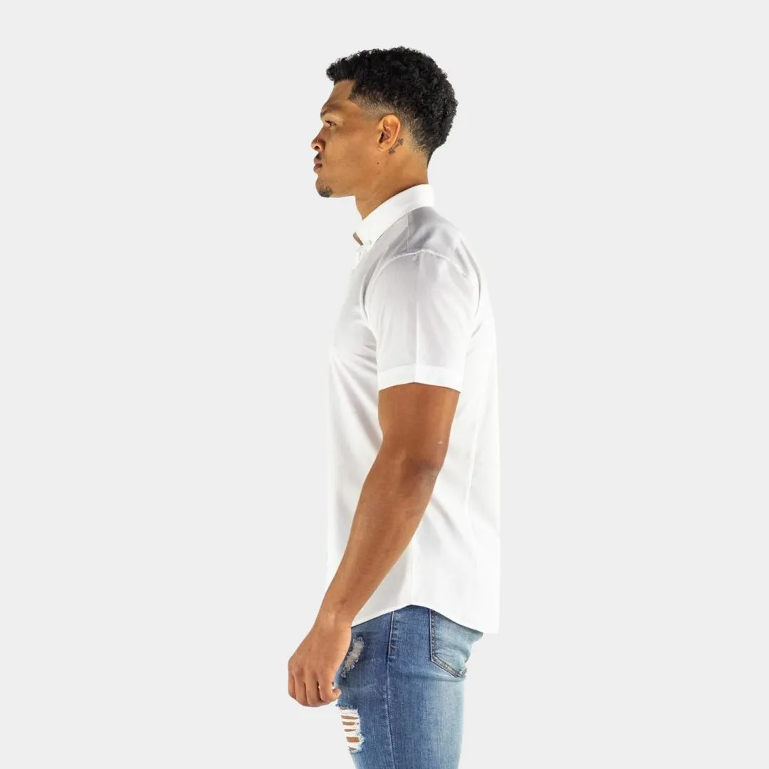 Performance Bamboo Short Sleeve Shirt - White