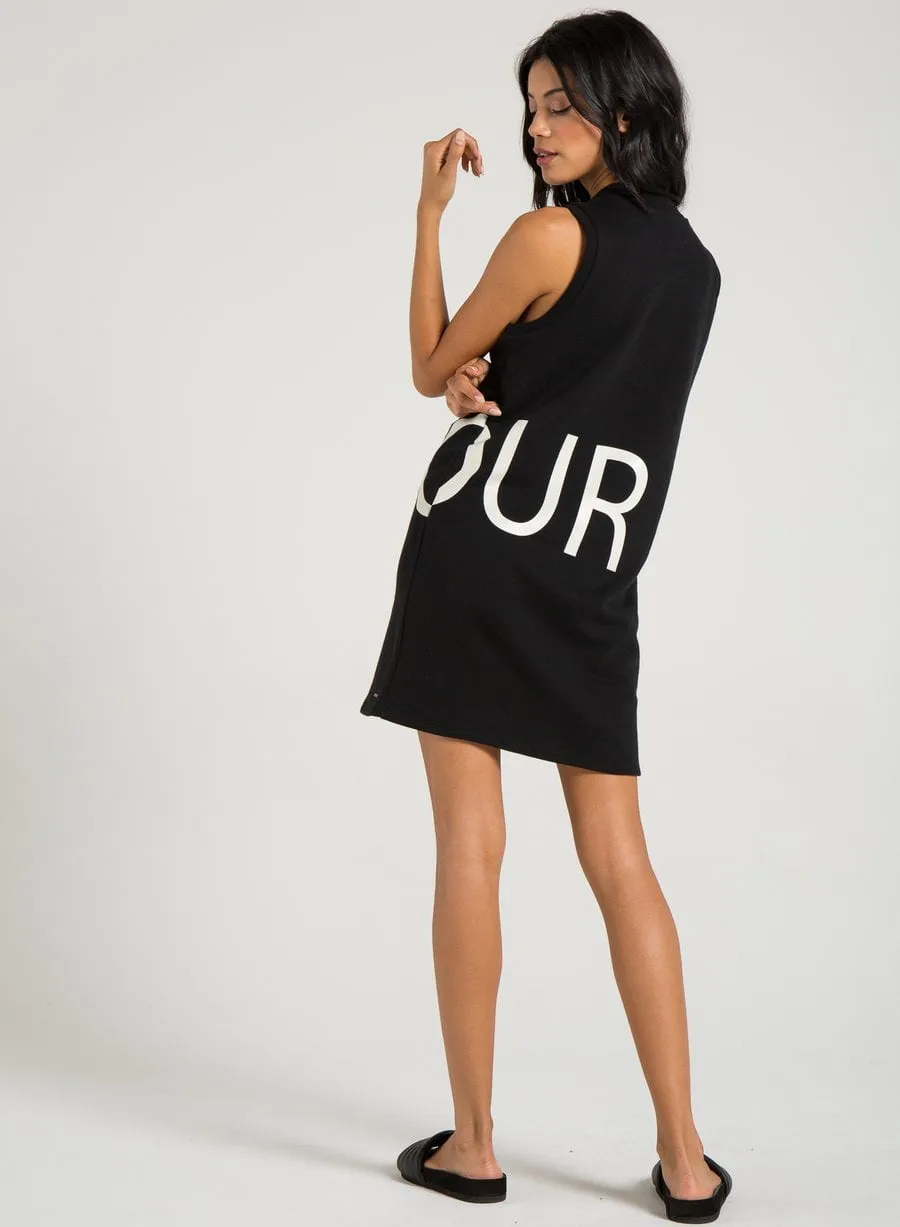 PHILANTHROPY - Mei Shirt Dress in Black Multi