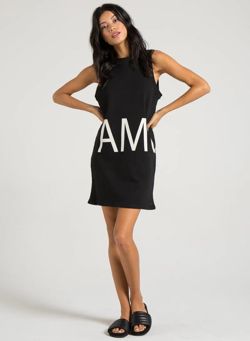 PHILANTHROPY - Mei Shirt Dress in Black Multi