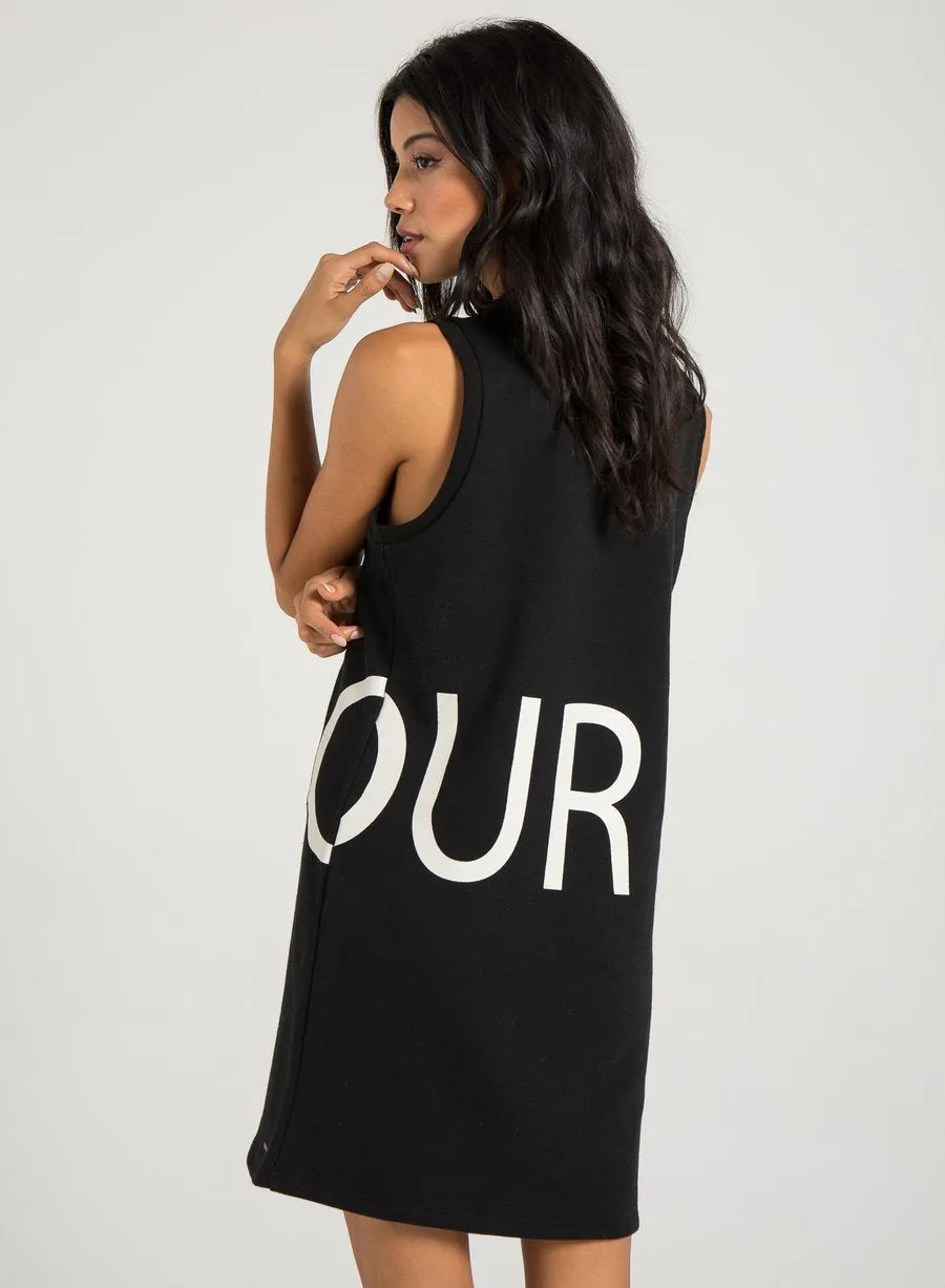 PHILANTHROPY - Mei Shirt Dress in Black Multi