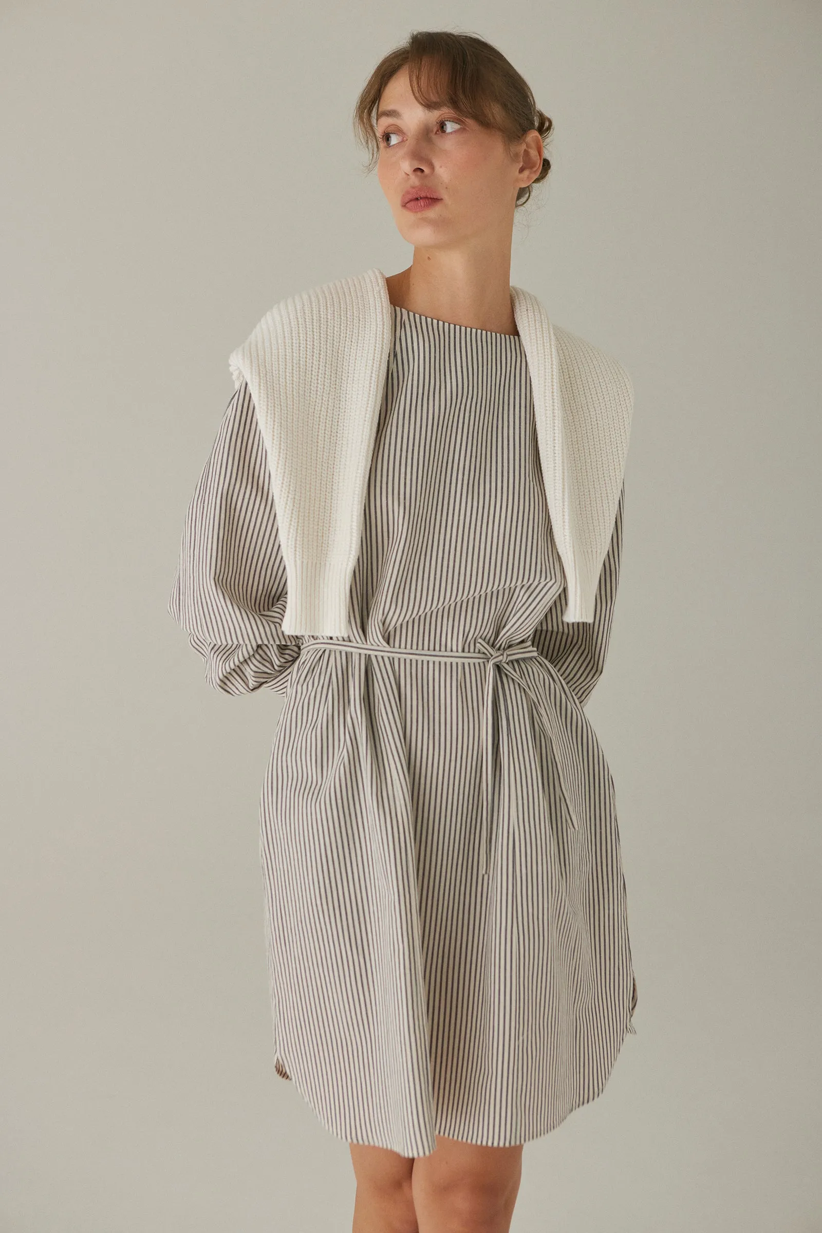 Phyllo Dress -- Cotton Linen
