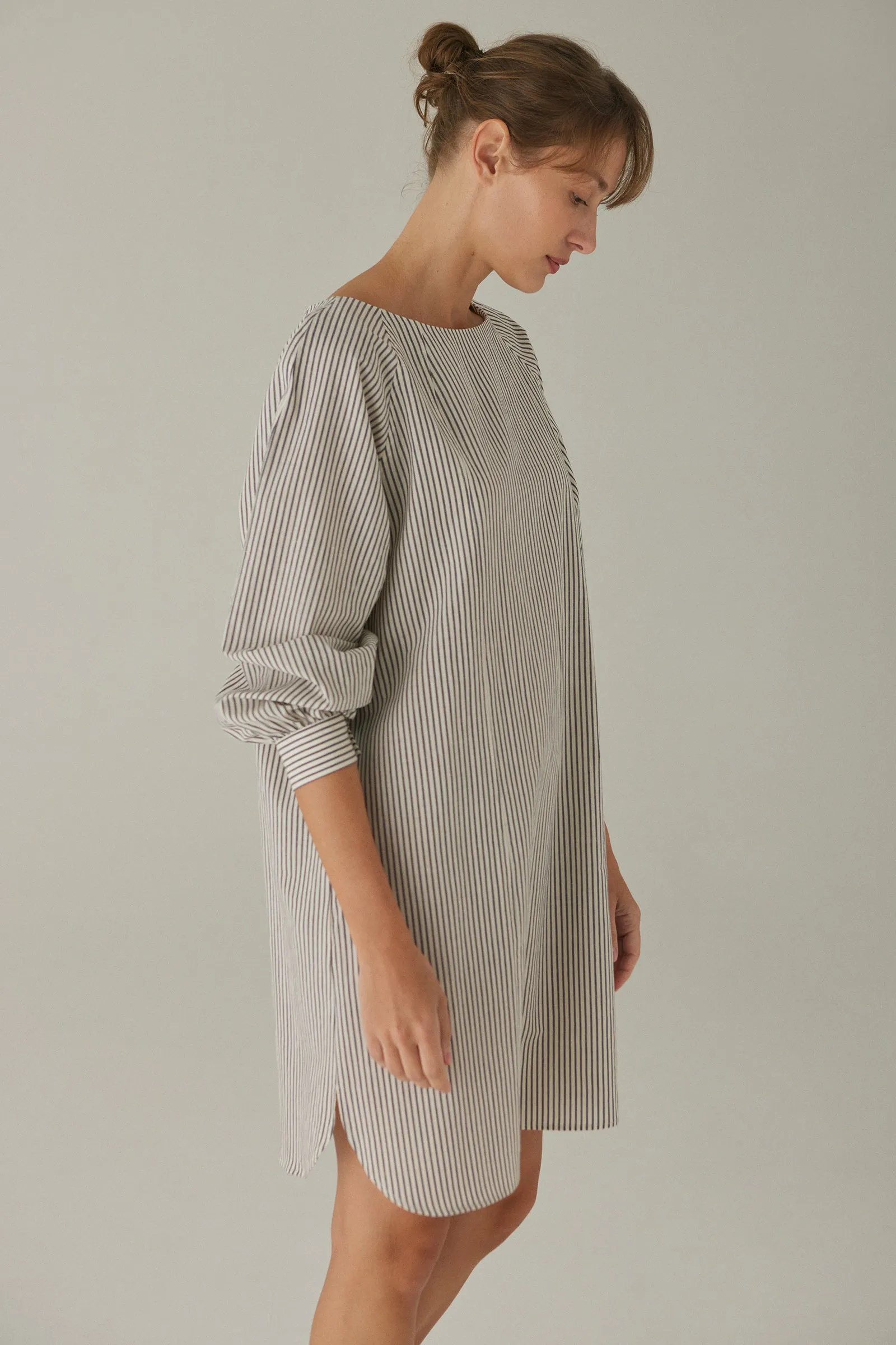 Phyllo Dress -- Cotton Linen