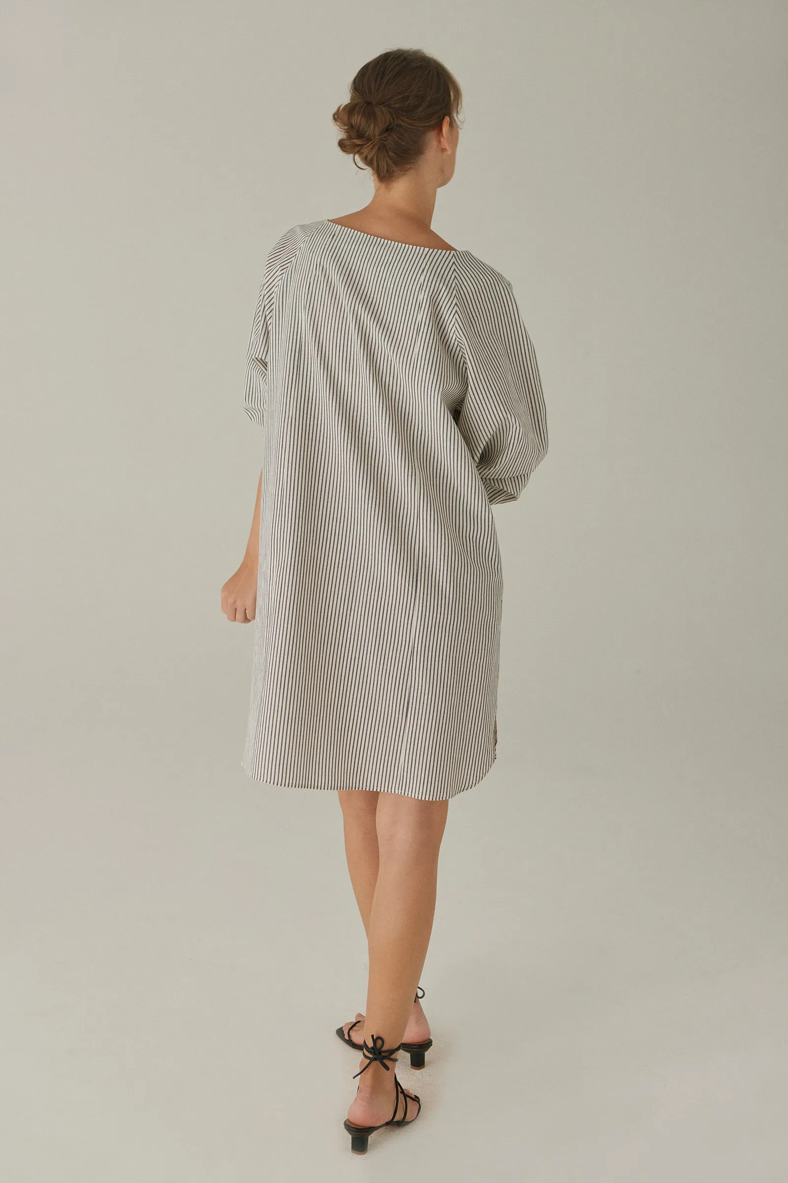 Phyllo Dress -- Cotton Linen
