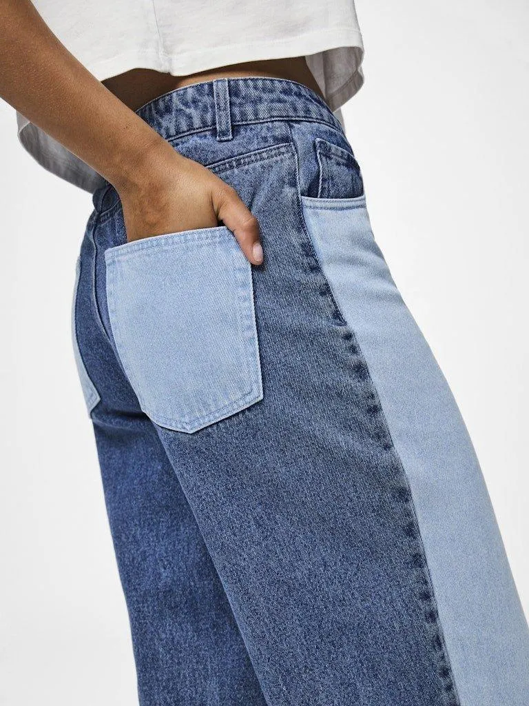 Pieces Famy - High wide jeans