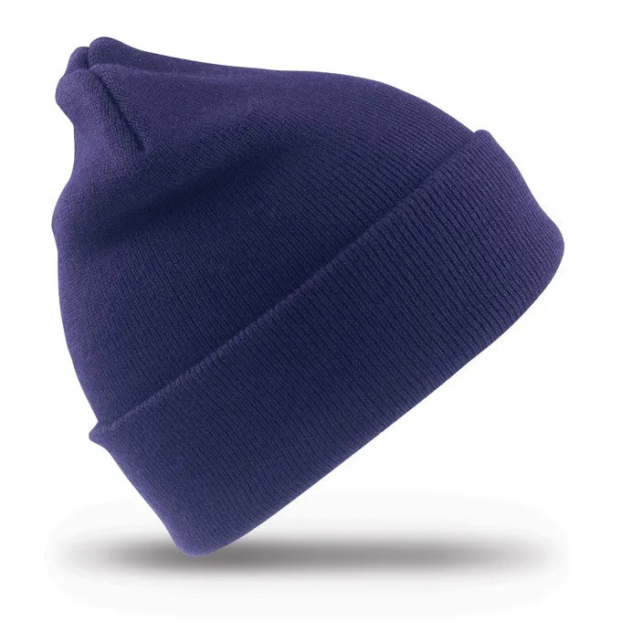 Plain Woolly Ski Hat - Royal Blue