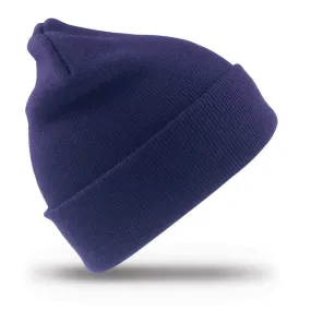 Plain Woolly Ski Hat - Royal Blue
