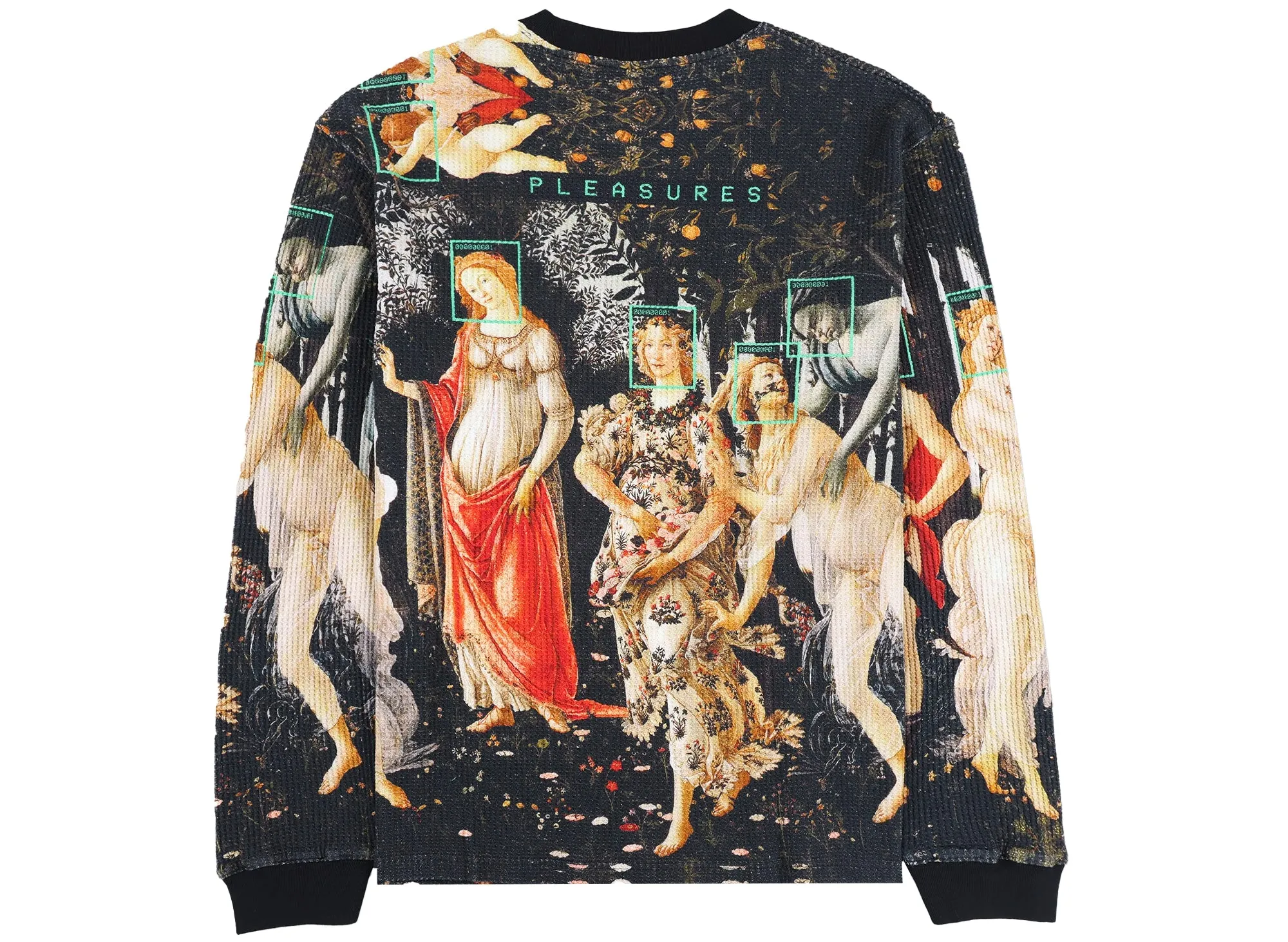 Pleasures Facial Thermal Long Sleeve Tee
