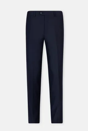 Pleated front Navy Chino Bamboo Classic pant