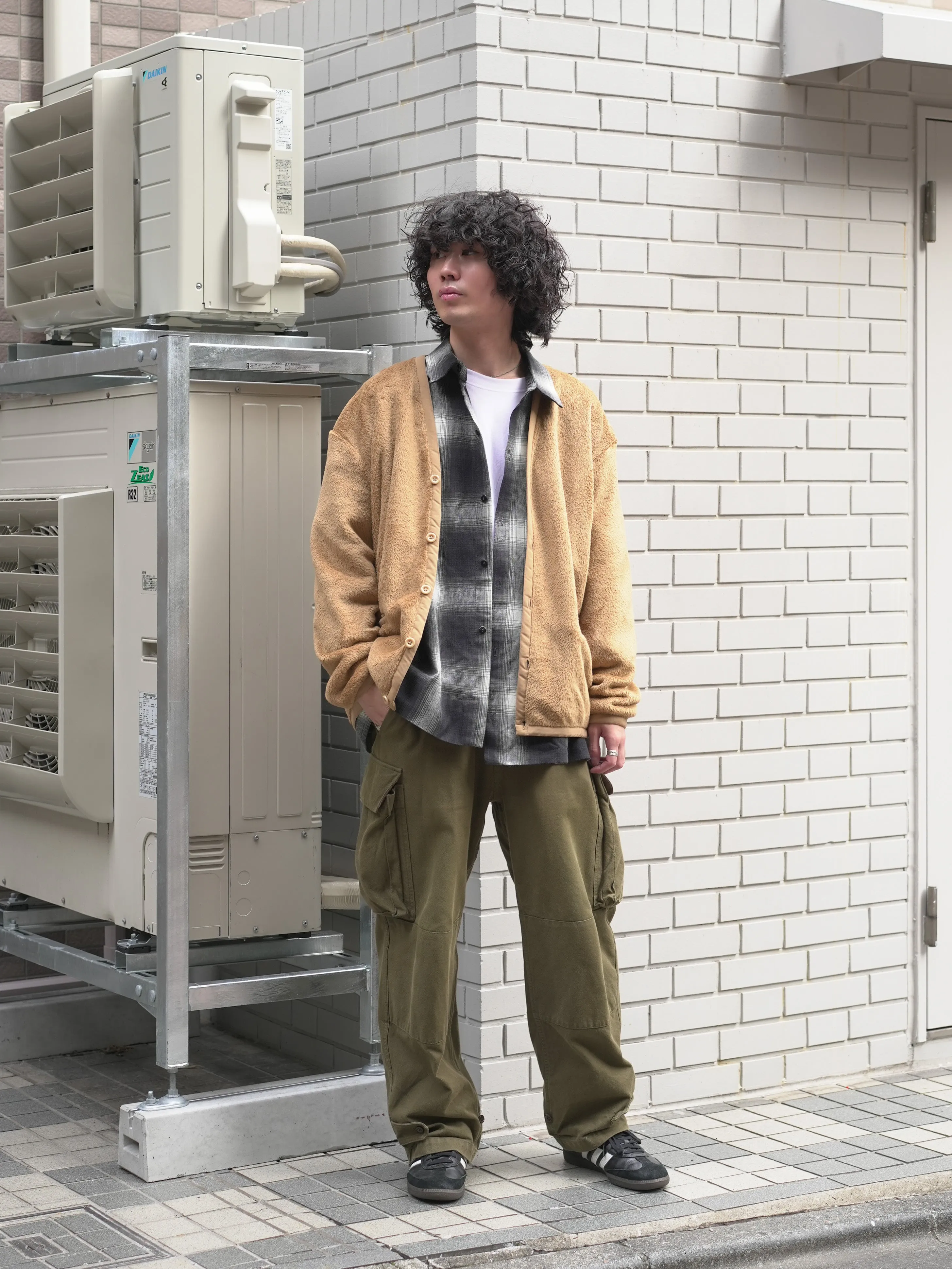 Polartec® Fleece Cardigan - COYOTE