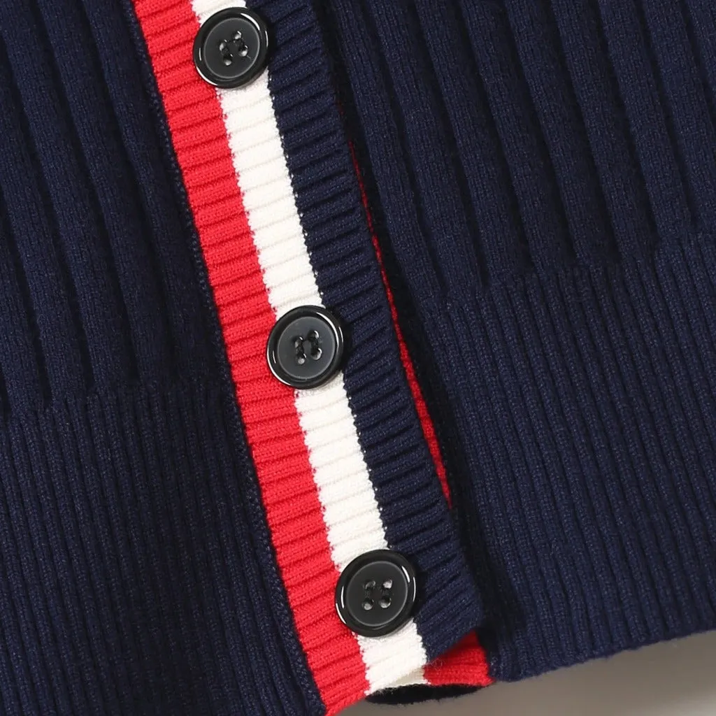 Premium Wool V-Neck Cardigan
