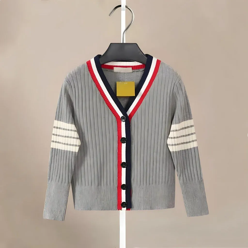 Premium Wool V-Neck Cardigan