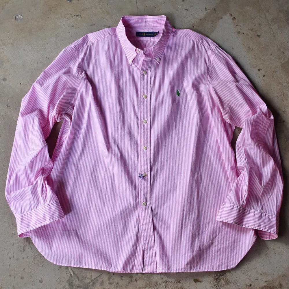 Ralph Lauren/ラルフ ローレン ストライプ ボタンダウンシャツ　230608