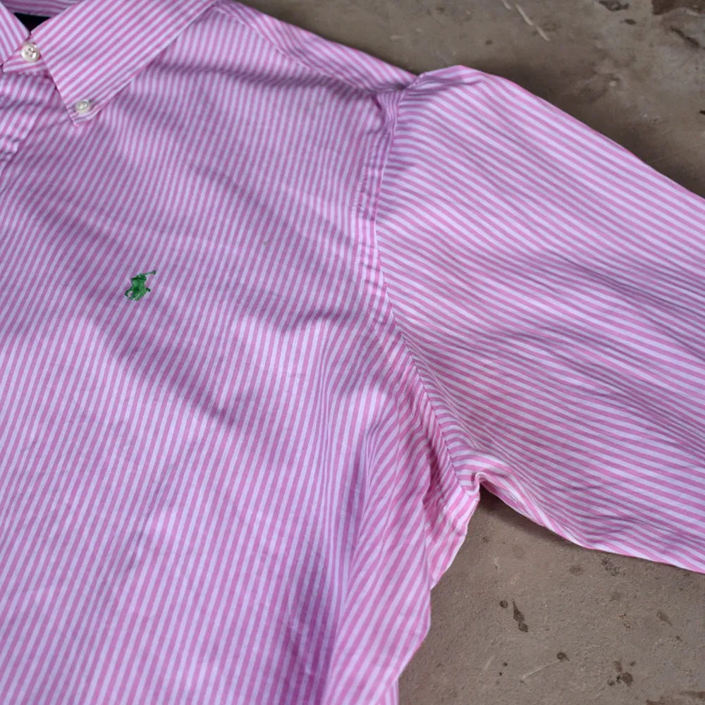 Ralph Lauren/ラルフ ローレン ストライプ ボタンダウンシャツ　230608